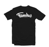 famwear logo script black tshirt