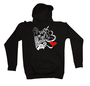 Black Lives Matter -Black Hoodie